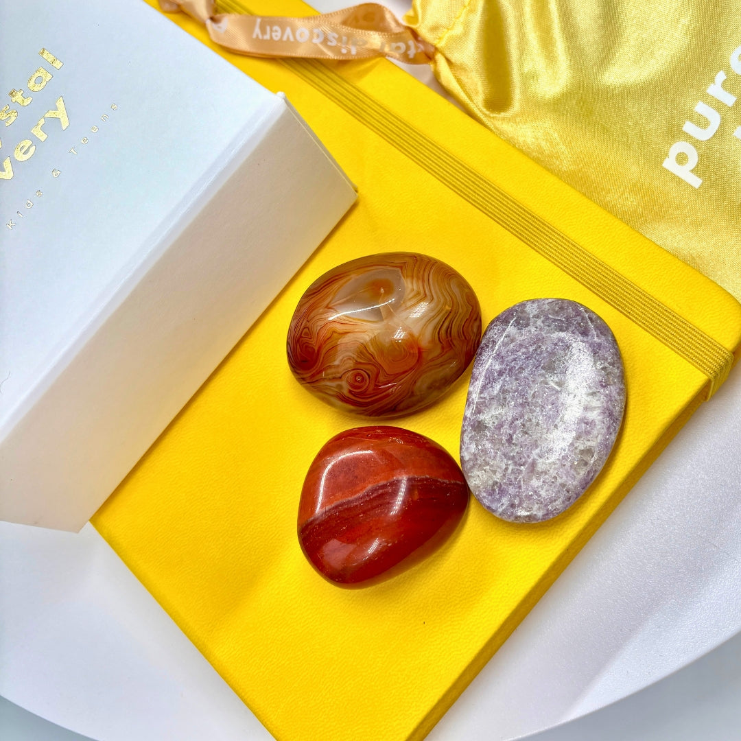 „Kristalų Kūrėjas“ – kūrybinis/edukacinis rinkinys vaikams (kristalai + flomasteriai + knygelė)