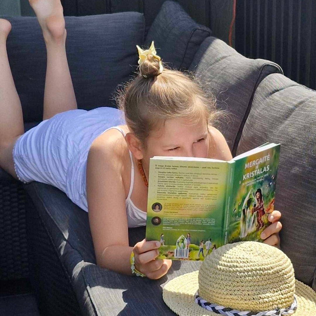 Abi knygos kartu + DOVANA 2 kristalai