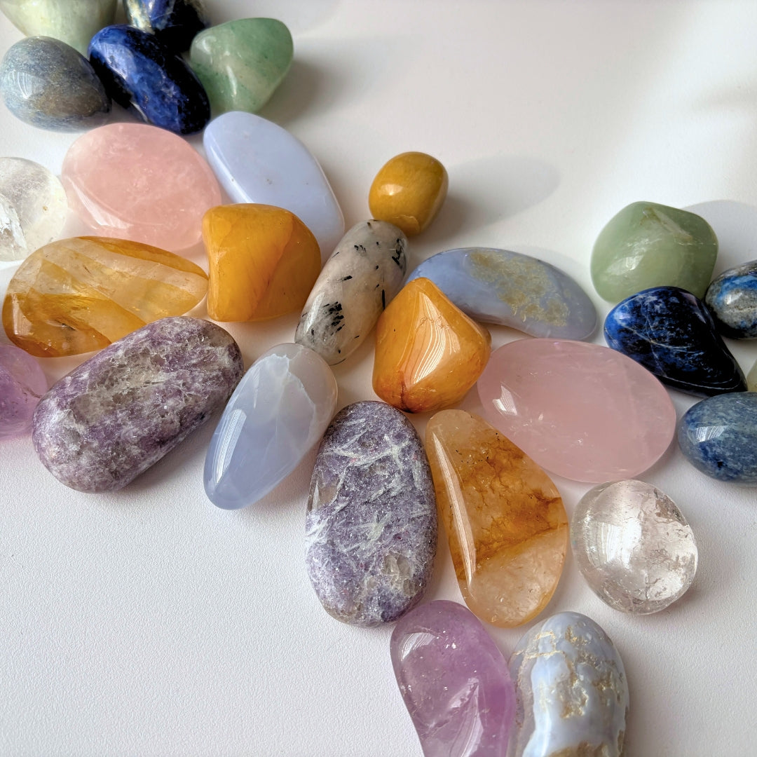 Drugelis – 33 unikalių kristalų rinkinys