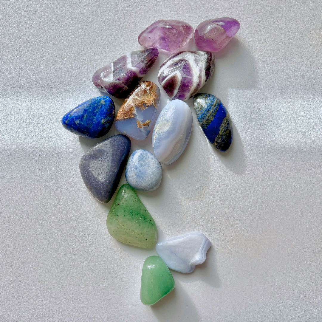 Delfinas – 13 unikalių kristalų rinkinys