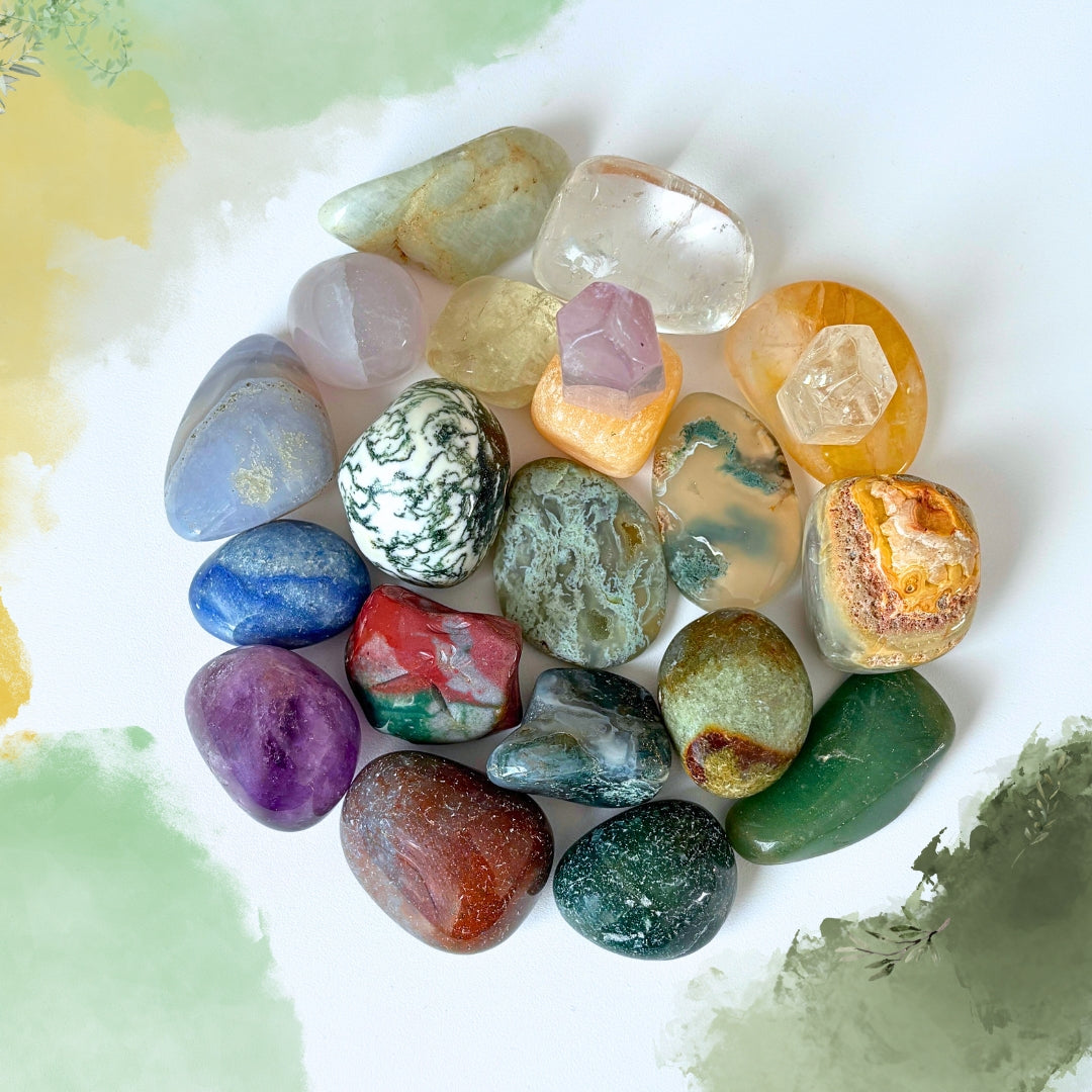 Samanota pasaka, unikalus 21 kristalo rinkinys